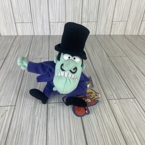 1999 SNIDLEY WHIPLASH  ADVENTURES OF ROCKY & BULLWINKLE 8"  PLUSH STUFFINS